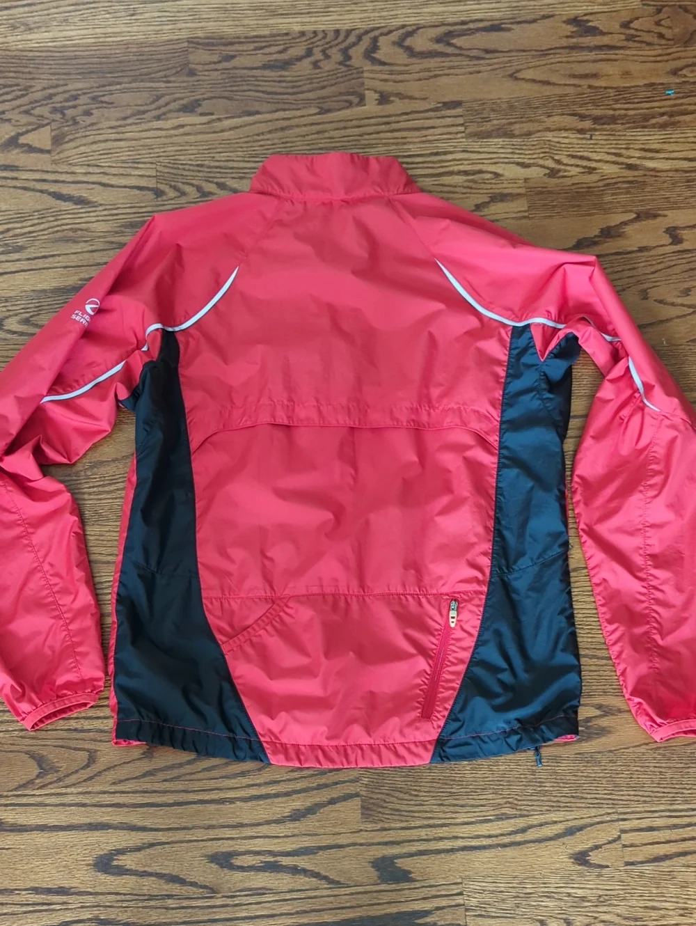 The North Face Cycling Reflective Windbreaker Flight Series Zip Up Jacket Sz S